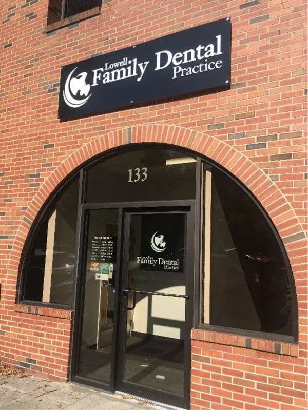 Lowell Family Dental Practice office near downtown Lowell